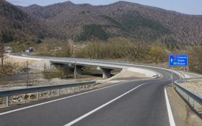 Asfaltarea centurii Comarnic s-a încheiat. Noul drum de 6 km va putea fi parcurs în 4 minute
