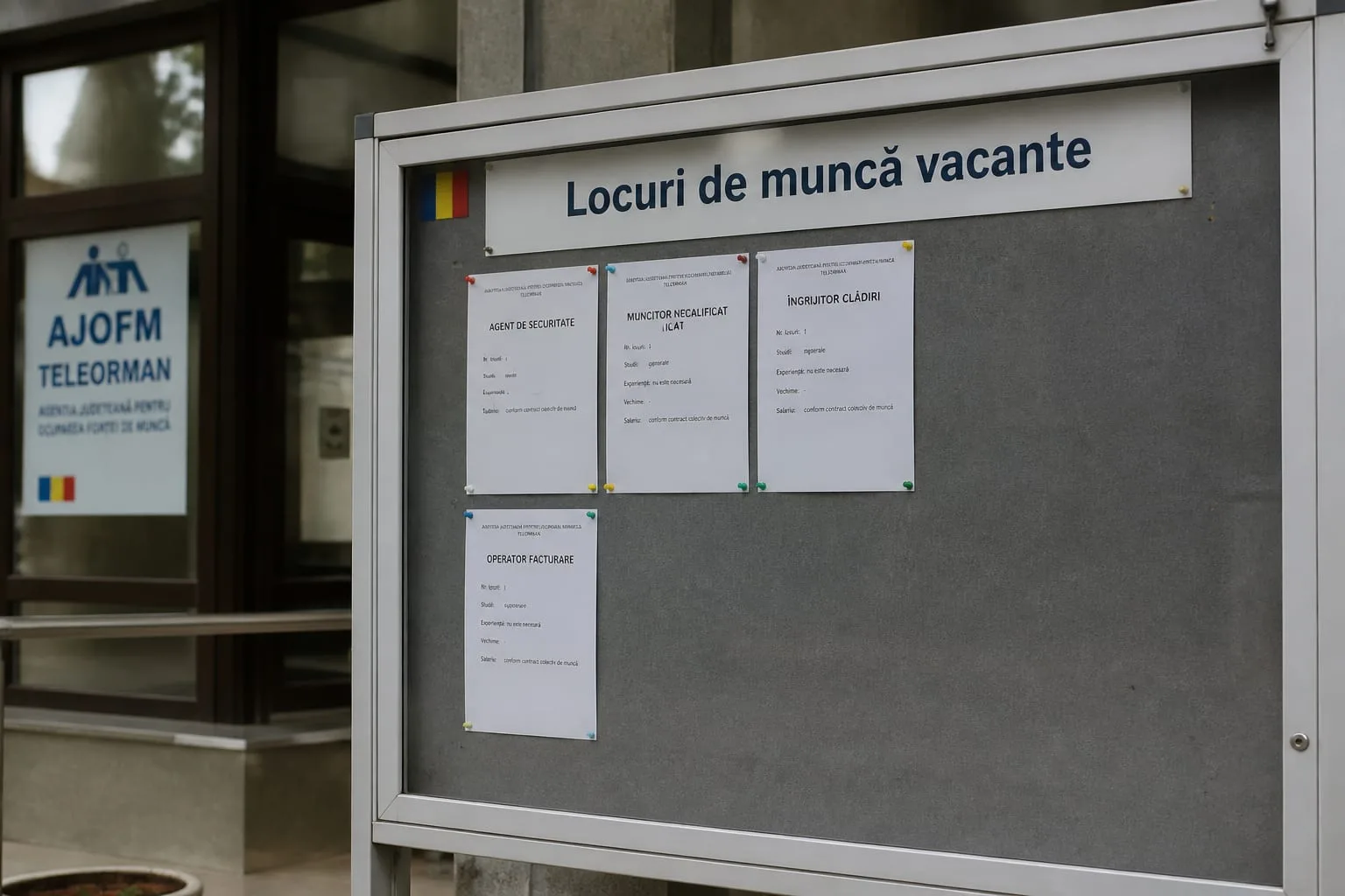 Doar 26.461 de locuri de muncă disponibile la nivel național, cel mai redus nivel din ultimii zece ani