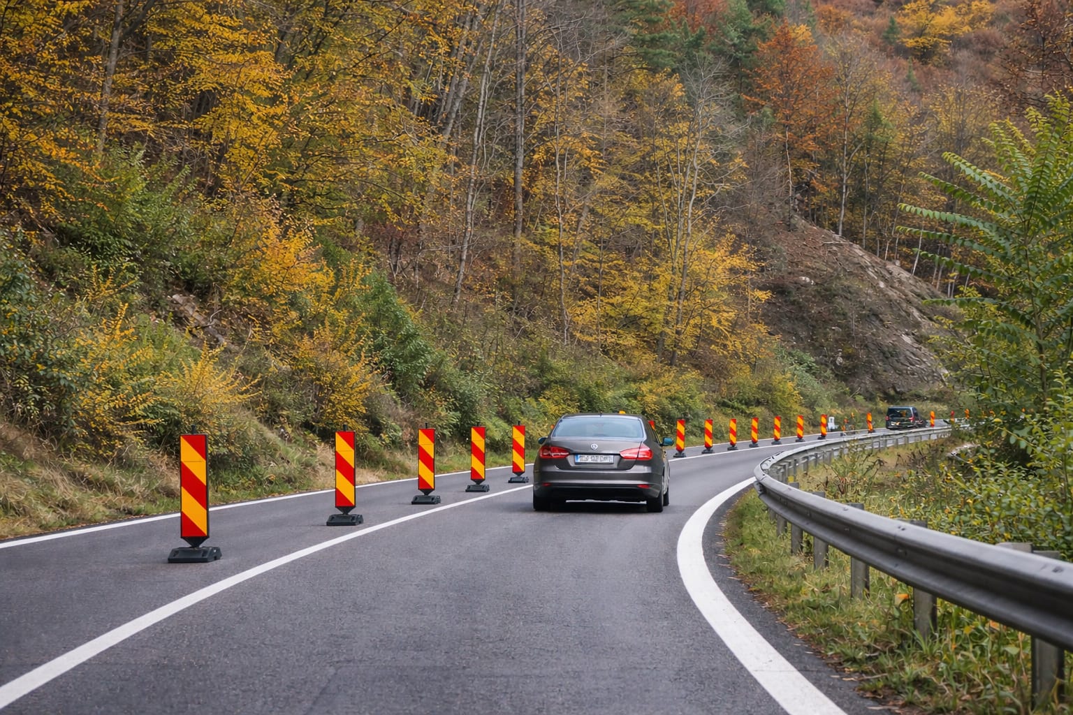 Lucrările de pe Valea Oltului au depășit 75% iar traficul la Lotrișor se desfășoară acum pe ambele sensuri