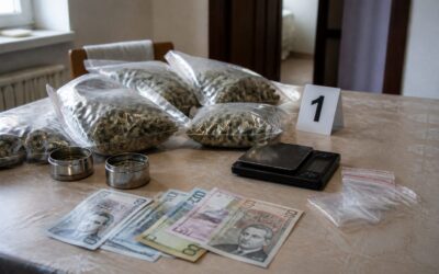 Șapte persoane arestate la Arad într-un dosar de trafic de droguri în care un copil era folosit pentru livrări
