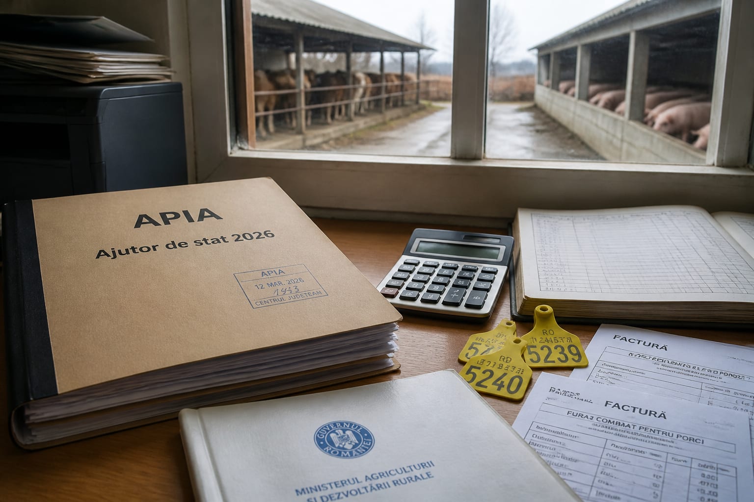 Sprijin de până la 50.000 de euro pentru crescătorii de porci și bovine, aprobat pentru 2026