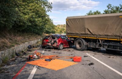 Trei persoane, între care un minor, au murit într-un accident cu un camion militar pe DN 13 în Mureș