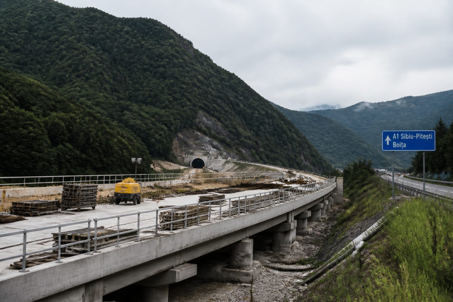 Un pas esențial pentru Autostrada Sibiu-Pitești: CNAIR a depus documentația pentru deblocarea lucrărilor pe secțiunea Boița-Cornetu