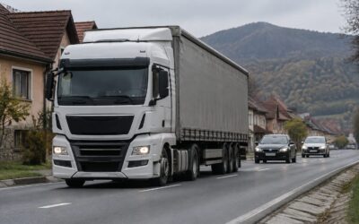 DN7 a preluat traficul de pe A1 fără blocaje majore luni dimineață. Tălmaciu se pregătește pentru aglomerație