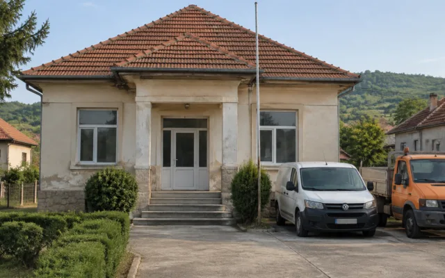 Clădire administrativă dintr-o comună