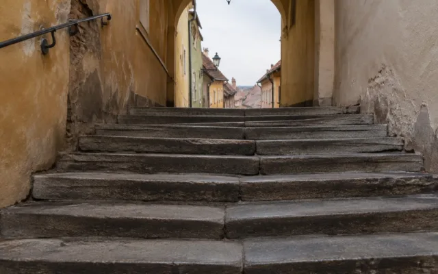 Scări din Sibiu’s Lower Town