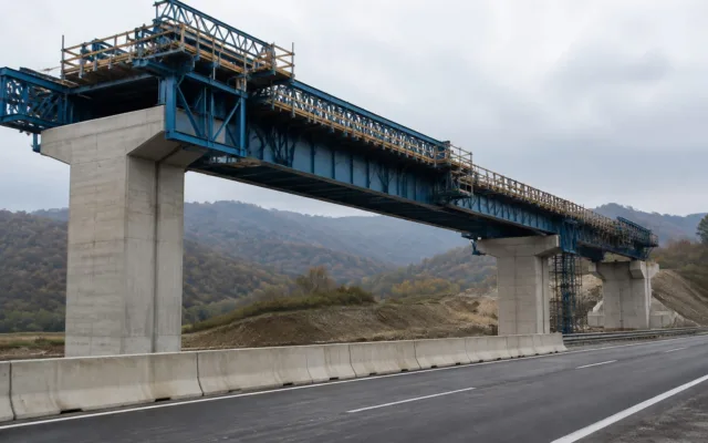 Lucrări la viaduct pentru închiderea A1