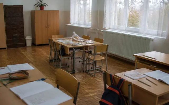 Sală de clasă din Sibiu County