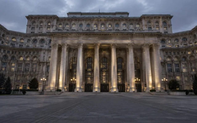 Palatul Parlamentului, unde se decid măsurile pentru reorganizarea administrativ-teritorială a localităților