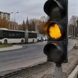Semafoare la Milea, Calea Dumbrăvii, Sibiu