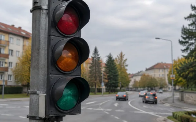 Semaforizare adaptivă în Sibiu