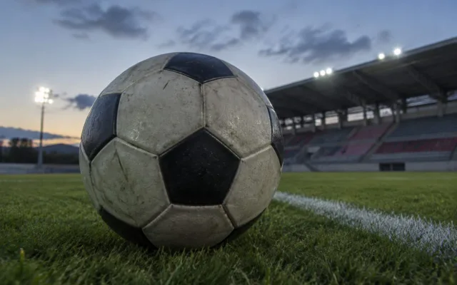 Minge pe gazonul Sibiu’s Municipal Stadium