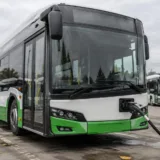 Autobuz electric la încărcat