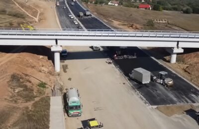 Autostrada Transilvania avansează la Nădășelu și Topa Mică, unde viaductele au ajuns la 86%